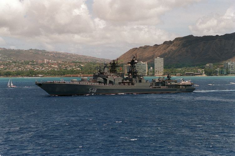Russian destroyer Admiral Panteleyev httpsuploadwikimediaorgwikipediacommons33