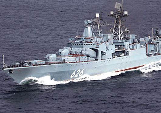 Russian destroyer Vice-Admiral Kulakov Russian Destroyer Vice Admiral Kulakov Begins AntiPiracy Mission in