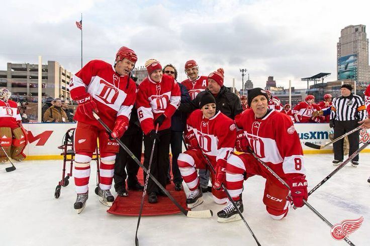 Russian Five Russian Five at the Winter Classic alumni game Hockey