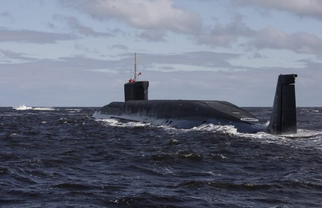 Russian submarine Alexander Nevsky (K-550) Nuclear submarine missile Alexander Nevsky is adopted by the Navy at