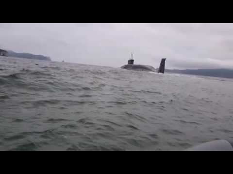 Russian submarine Alexander Nevsky (K-550) Russian submarine Alexander Nevsky K550 YouTube