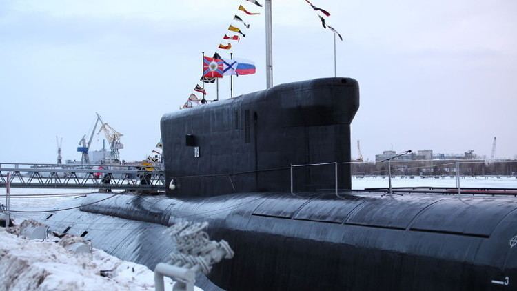 Russian submarine Alexander Nevsky (K-550) Presscentre of Arkhangelsk Region Government