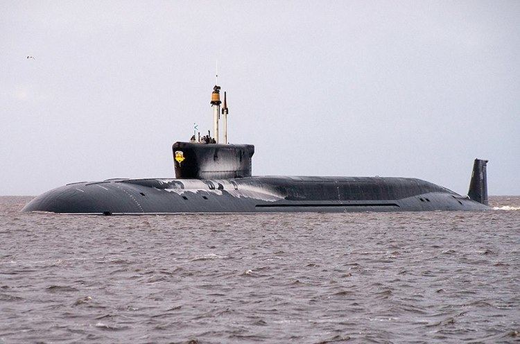 Russian submarine Alexander Nevsky (K-550) Russian Navy K550 Alexander Nevsky sea trials in November 2013