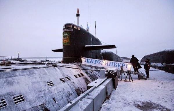 Russian submarine Ekaterinburg (K-84) Asian Defence News Russian Submarine K84 Yekaterinburg repaired