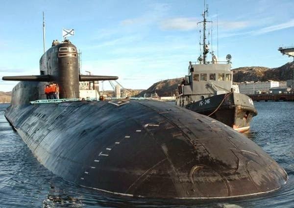 Russian submarine Ekaterinburg (K-84) Asian Defence News Russian Submarine K84 Yekaterinburg repaired