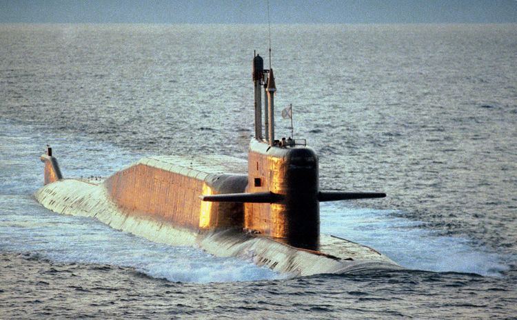 Russian submarine Karelia (K-18)