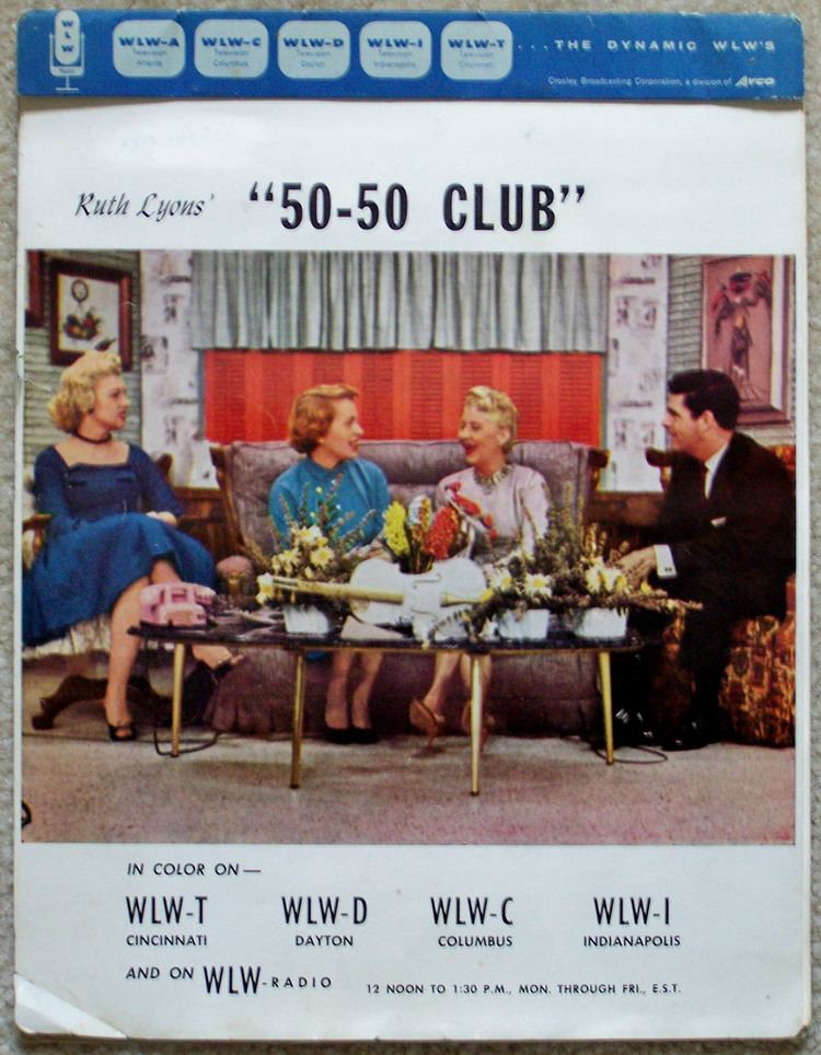 Ruth Lyons (broadcaster) 1950s RUTH LYONS 5050 CLUB WLW radio WLWT TV Cincinnat Flickr