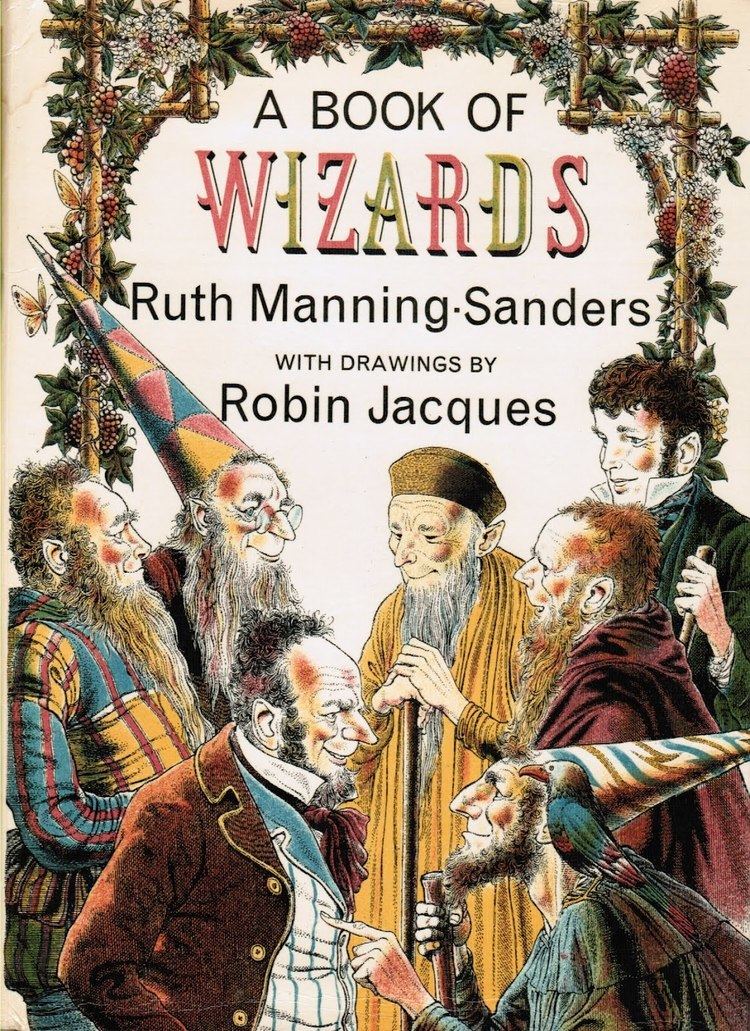 Ruth Manning-Sanders Pictures from an Old Book quotA Book Of Wizardsquot Ruth