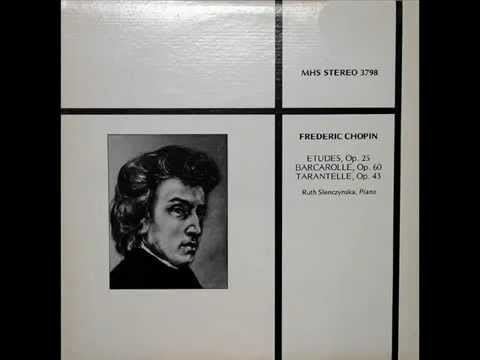 Ruth Slenczynska Chopin Ruth Slenczynska 1971 Etude Op 25 No 2 in F