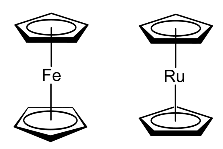 Ruthenocene FileStaggered ferrocene and eclipsed ruthenocenesvg Wikipedia