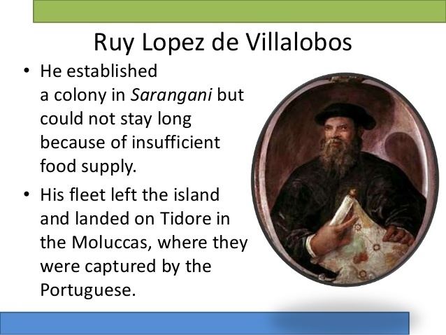 Ruy López de Villalobos Spanish expeditions to the philippines