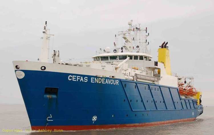 RV Cefas Endeavour CEFAS Endeavour IMO 9251107 Callsign VQHF3 ShipSpottingcom