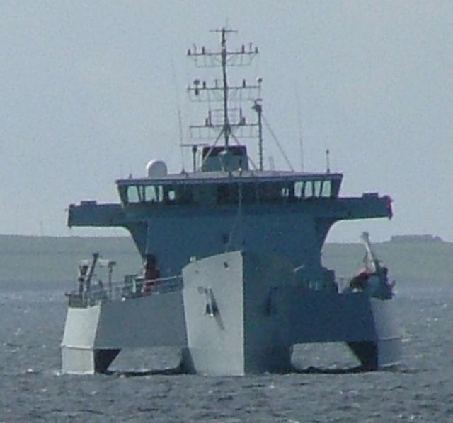 RV Triton RV Triton Trimaran Warship Demonstrator 20002005 Ex RNQinetiQ