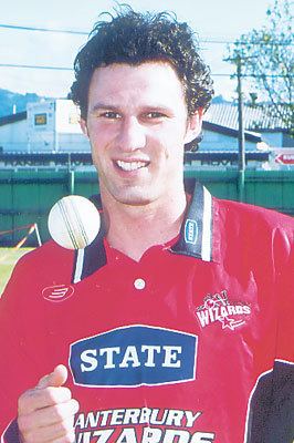 Ryan Burson Portrait of Canterbury player Ryan Burson December 2001