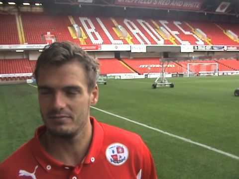 Ryan Dickson RYAN DICKSON REACTION SHEFFIELD UNITED 1 CRAWLEY TOWN 0