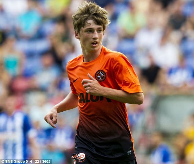 Ryan Gauld Real Madrid target Dundee United39s Ryan Gauld Daily Mail