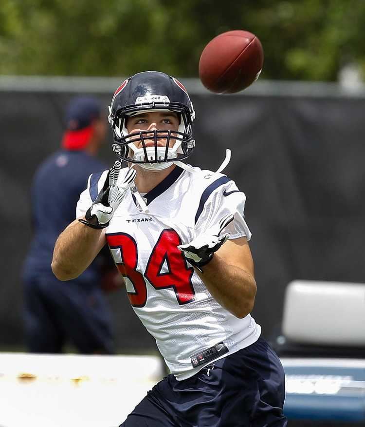 Ryan Griffin (tight end) Rookie TE Griffin trying to stick with Texans Houston