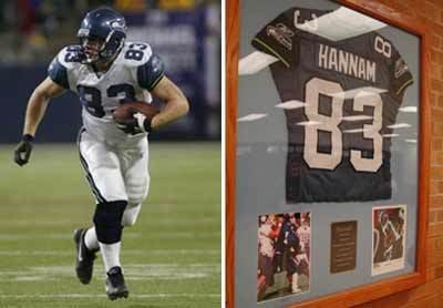 Ryan Hannam From Saint to Seahawk St Ansgars Ryan Hannam heads to Super Bowl