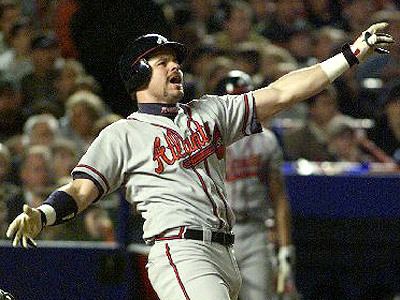 Ryan Klesko with Atlanta Braves (1992–1999)