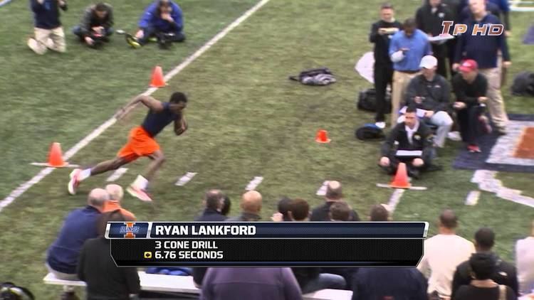 Ryan Lankford Illinois WR Ryan Lankford 2014 Pro Day Workout YouTube