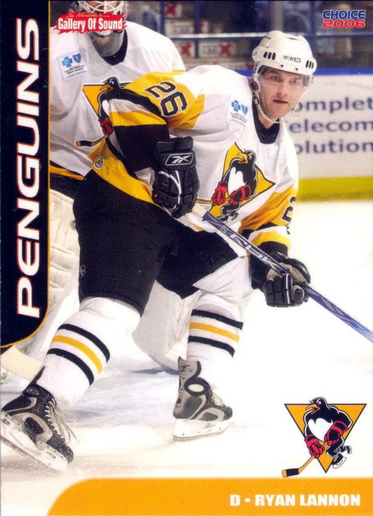Ryan Lannon Ryan Lannon Player39s cards since 2005 2006 penguins