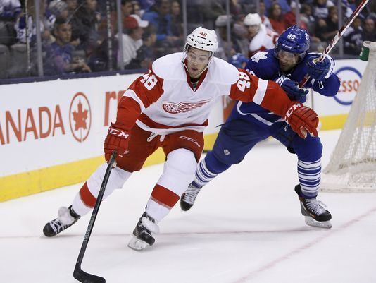 Ryan Sproul Detroit Red Wings eyeing Ryan Sproul who has an absolute rocket
