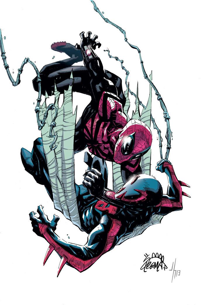 Ryan Stegman Ryan Stegman just posted his covers to Superior SpiderMan