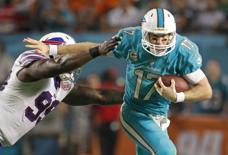 Ryan Tannehill Ryan Tannehill throws for two scores as Dolphins earn 229