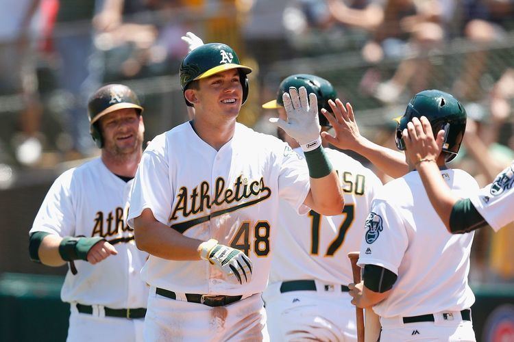 Ryon Healy Talking with A39s Rookies Ryon Healy amp Daniel Mengden Athletics Nation
