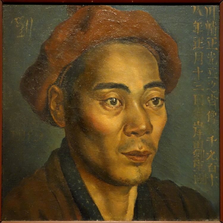 Ryūsei Kishida FilePortrait of Kawabata Masamitsu by Ryusei Kishida 1918 oil on