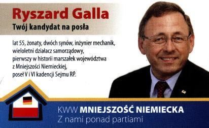 Ryszard Galla Moi kandydaci