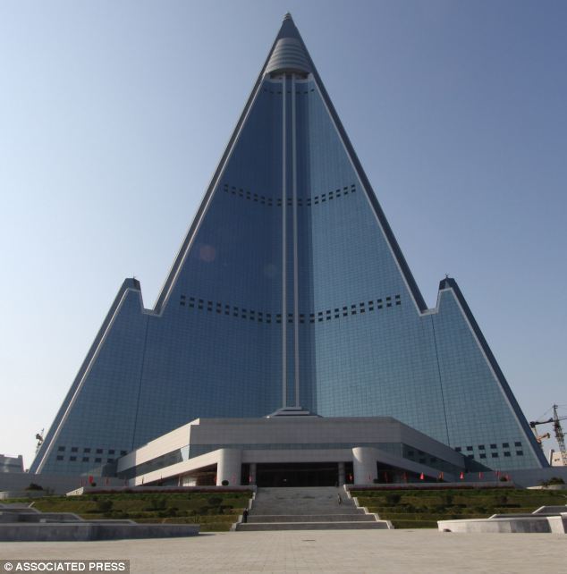 Ryugyong Hotel Welcome to the Hotel of Doom The 3000 room monstrosity in KimJong