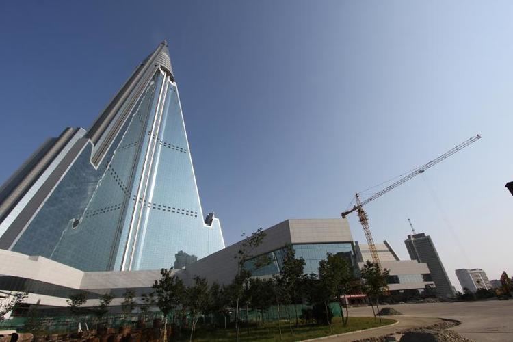 Ryugyong Hotel First photos from inside North Korea39s most infamous hotel NK News