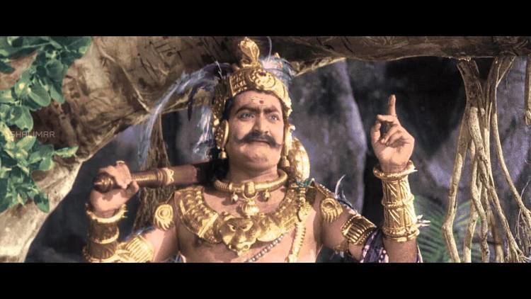 S. V. Ranga Rao Mayabazar Movie S V Ranga Rao Beautiful Introduction as