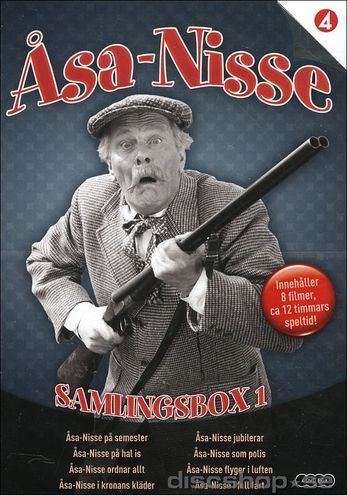 Åsa-Nisse saNisse Box 1 4disc DVD Discshopse