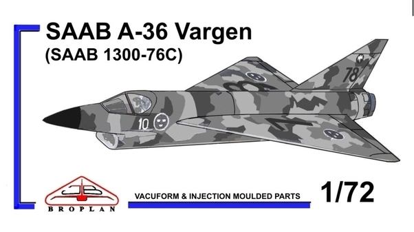 Saab 36 SAAB A36 Vargen AviationMegastorecom