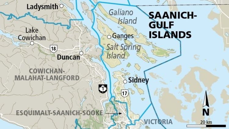 Saanich—Gulf Islands SaanichGulf Islands riding profile and candidates