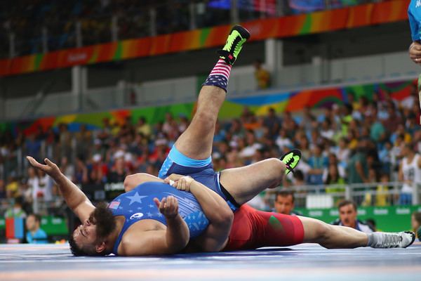 Sabah Shariati Sabah Shariati Pictures Wrestling Olympics Day 10