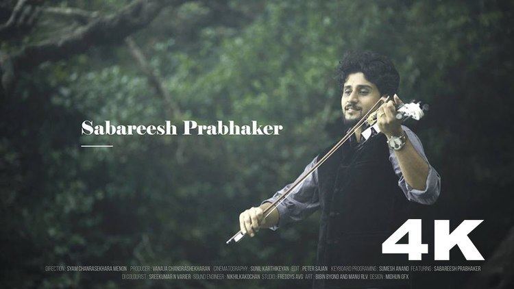 Sabareesh Prabhaker Kannathil Muthamittal 4K Sabareesh Prabhaker A R Rahman medley cover