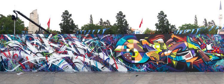 Saber (artist) SABER Graffiti Art