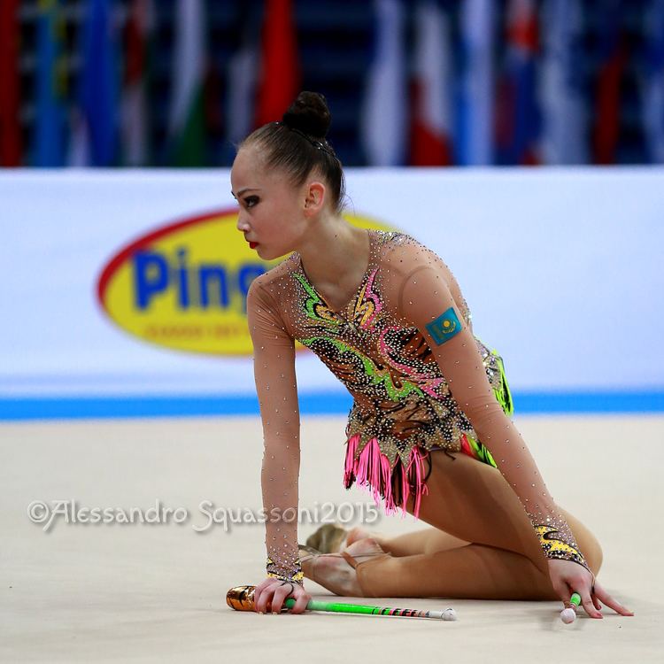 Sabina Ashirbayeva Sabina Ashirbayeva World Cup di Pesaro 2015 Ginnastica