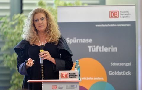 Sabina Jeschke econsense Nachhaltigkeitsstammtisch mit der Deutschen Bahn