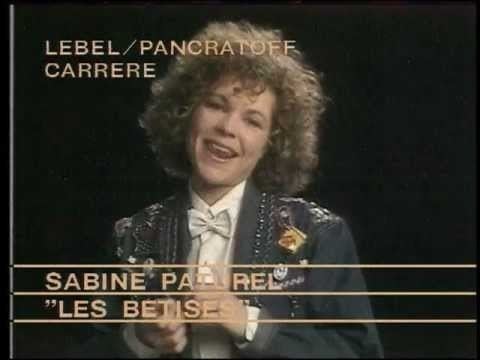 Sabine Paturel Sabine Paturel Les Btises ClubMusic80s clip