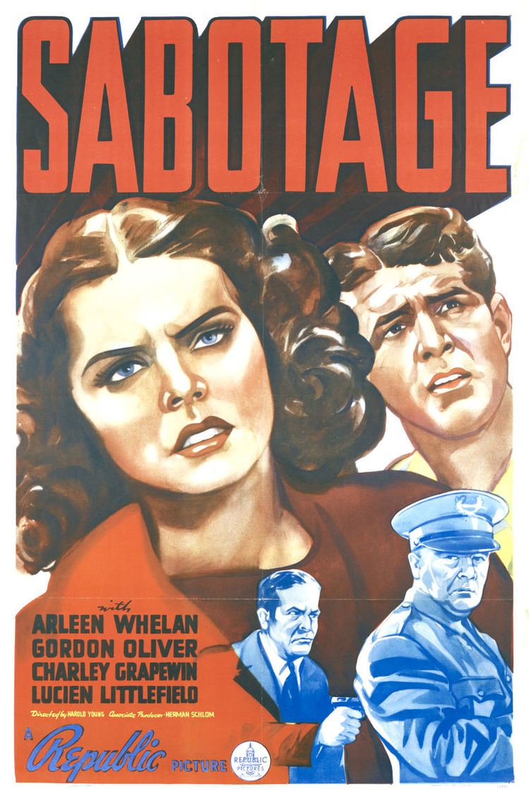 Sabotage (1939 film) wwwgstaticcomtvthumbmovieposters61967p61967