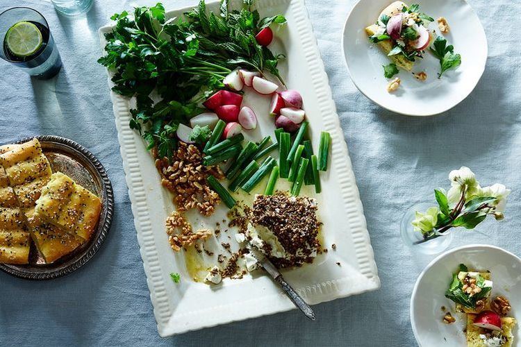 Sabzi khordan Fresh Herb Platter Sabzi Khordan Recipe on Food52