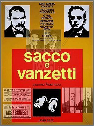 Sacco e Vanzetti (1971 film) Sacco e Vanzetti Giuliano Montaldo 1971 Claudio Cereda
