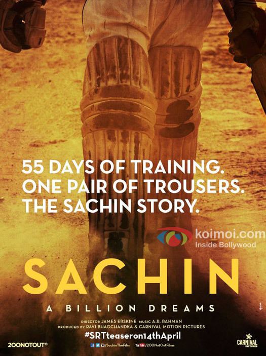 Sachin: A Billion Dreams Here39s The Teaser Poster Of Sachin Tendulkar39s Biopic Sachin A