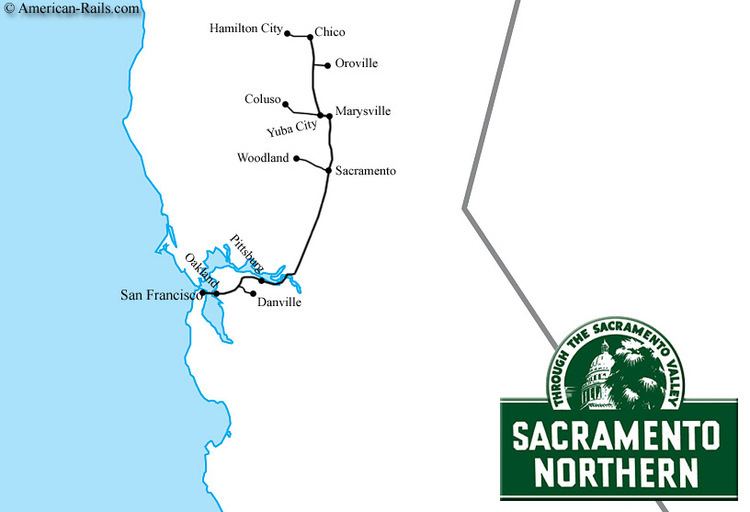 Sacramento Northern Railway The Sacramento Northern Railway