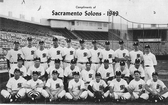 Sacramento Solons The 1949 Sacramento Solons