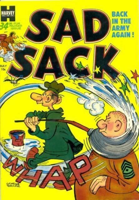 origin of 'sad sack' (an inept blundering person)